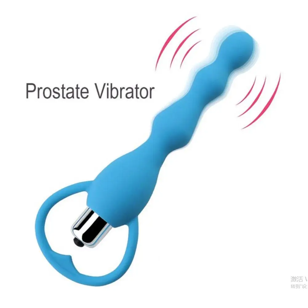 Anal Vibrator Sex Toys 1pc for Women Gay Prostate Massage Silicone Plug