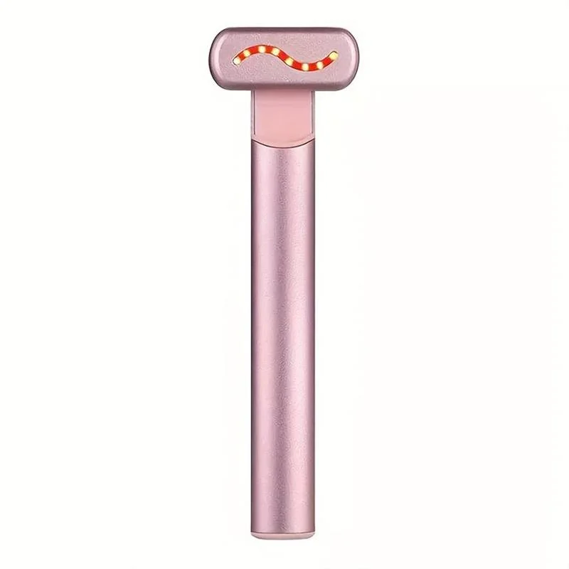 Heated Eye Massager Wand Rechargeable Facial Beauty Device