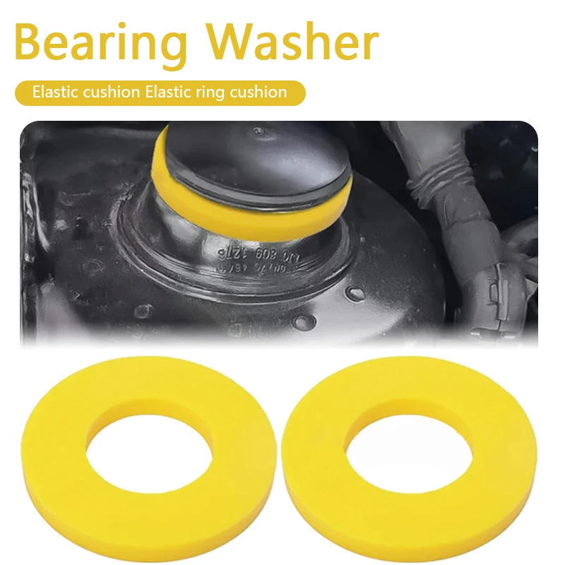 2/4PCS Car Trunk Automobiles Front Strut Top Mount Tower Steering Suspension Shock Absorber Ring Pads Cushion Protector