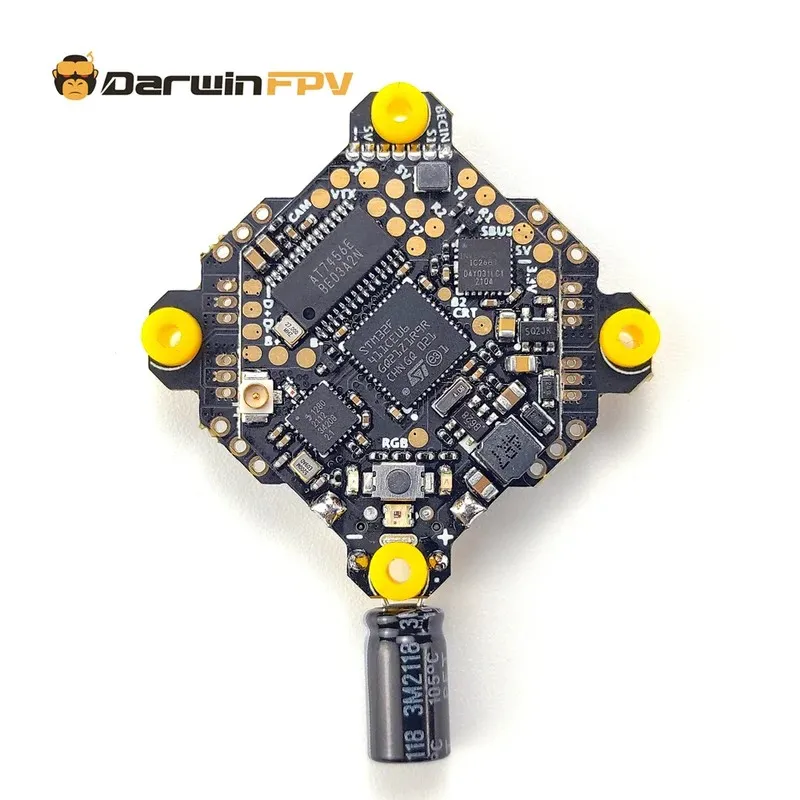 DarwinFPV F411 15A ELRS3.0 2.4G AIO Flight Controller 1-3S Lipo for RC FPV Racing Freestyle Drone thumbnail 2