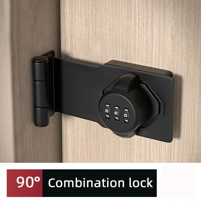 Cabinet Combination Lock, Password Hasp Locks, Cabinet Door Lock, Cabinet  Keyless Lock, with Screws, Privacy Lock, for Small Doors, Cabinets, Barn