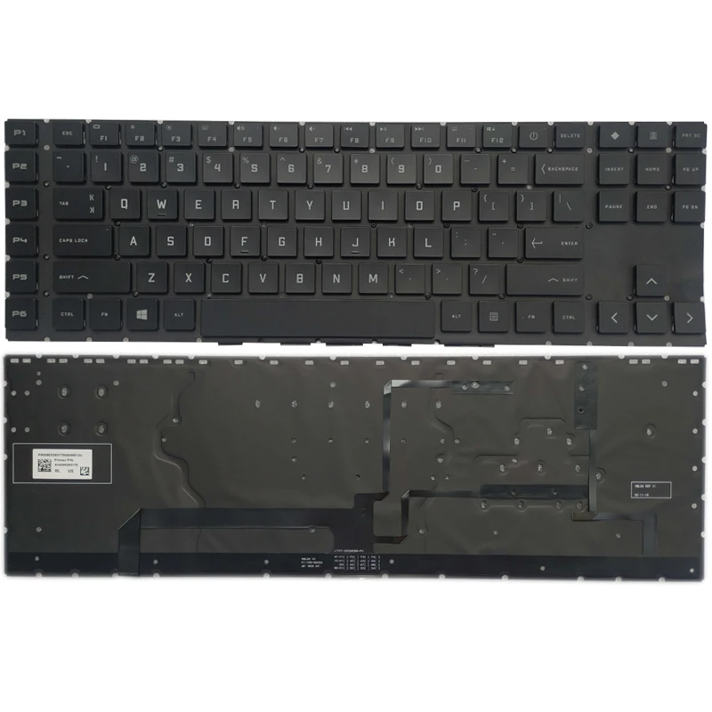 Teclado do Portátil dos Eua para hp Omen 8plus 17-ck 17-ck1001tx 17-ck1018tx 17-ck1008tx 7plus 17-ck0059tx Mais 17-cm 17-cm2000tx Novo - Imagem 2