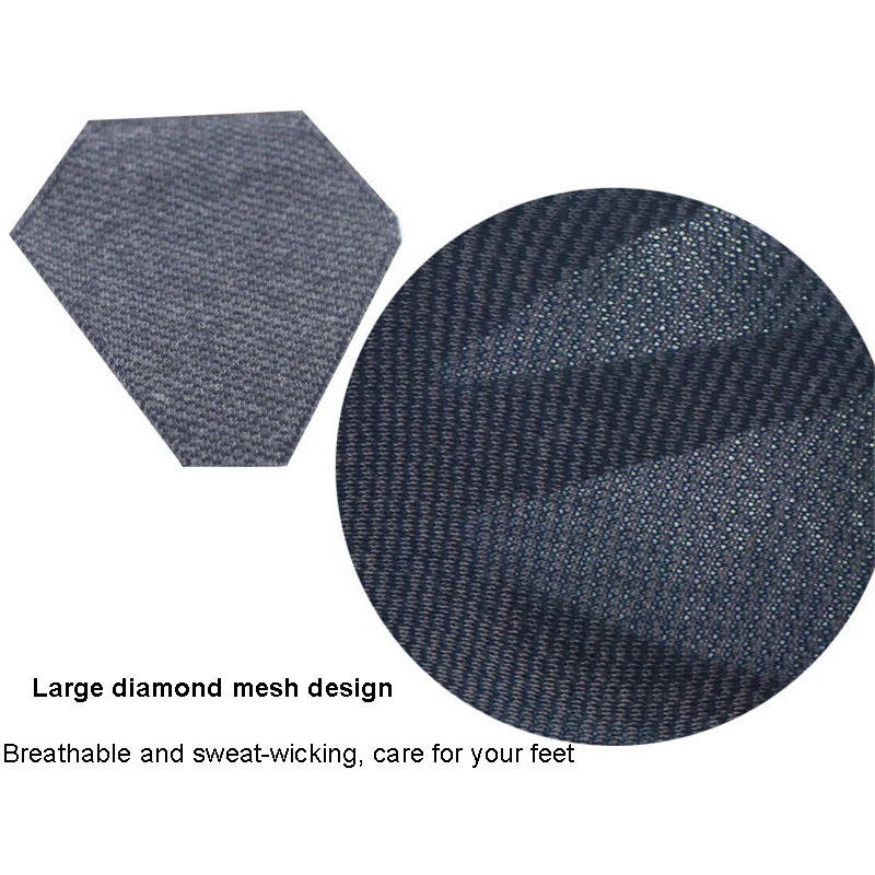 3 Pairs Long Mans Five Finger Compression Socks Combed Cotton Mesh Breathable Sport Tennis Bike Basketball Running Socks 5 Toes