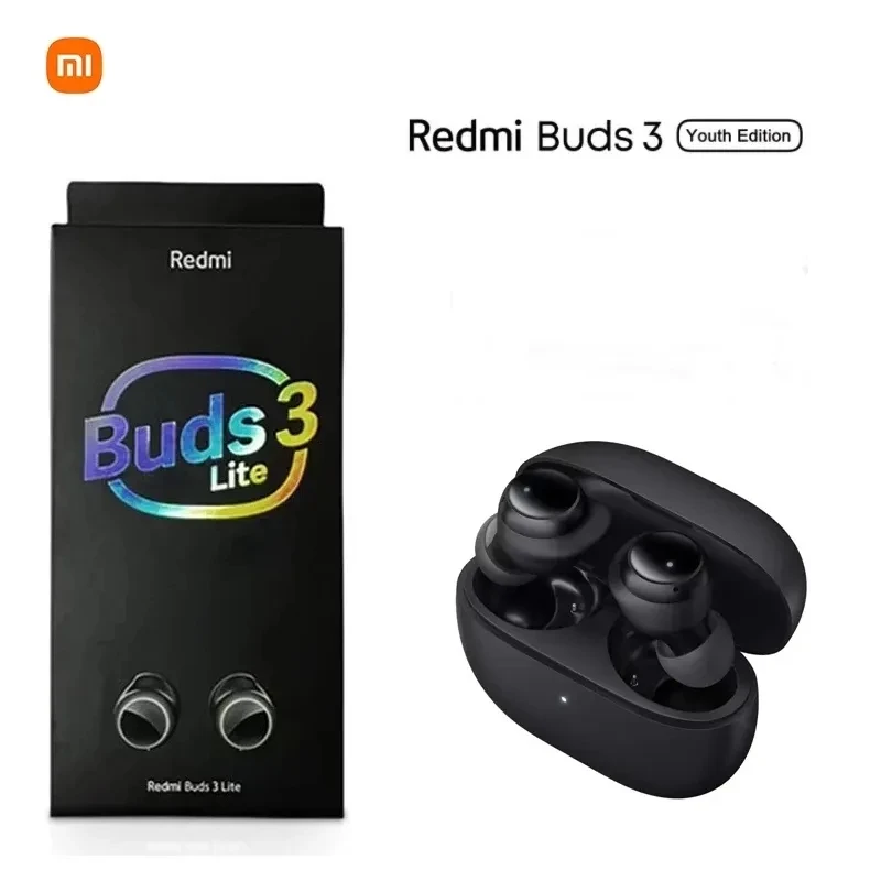 Беспроводные наушники Xiaomi Redmi Buds 3 Lite, TWS, Bluetooth 5,2, IP54, 18 часов автономной работы Беспроводные наушники Xiaomi Redmi Buds 3 Lite, TWS, Bluetooth 5,2, IP54, 18 часов автономной работы