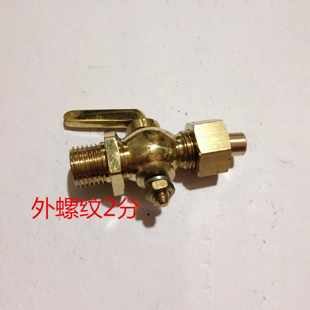 

1/4" 3/8" 1/2" 3/4" BSP Male x Union Scoket Weld Brass Drain Petcock Shut Off Valve