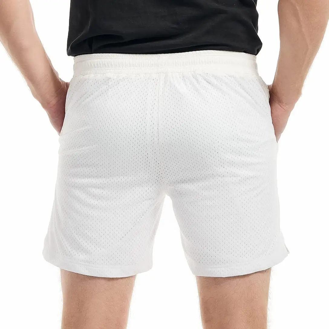 AIMPACT Mens Athletic Shorts Breathable Double Layer Fabric 6 Inch Basketball Sportswear Lounge Shorts