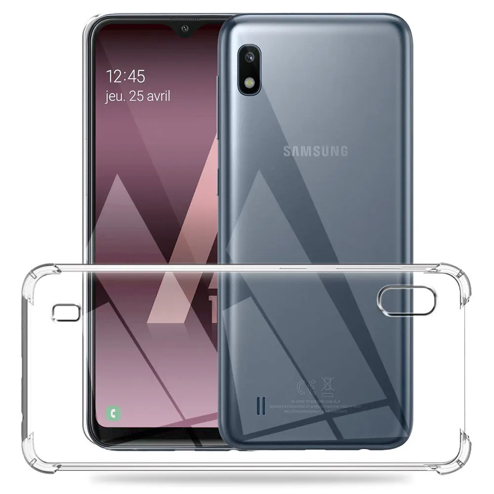 Shockproof Clear TPU Airbag Phone Case - Soft Silicone Transparent Cover