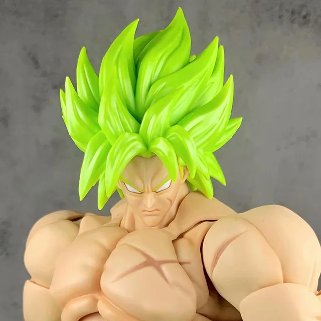 Anime Dragon Ball Z Super Saiyan Broly Broli Lift Ashtray Figure