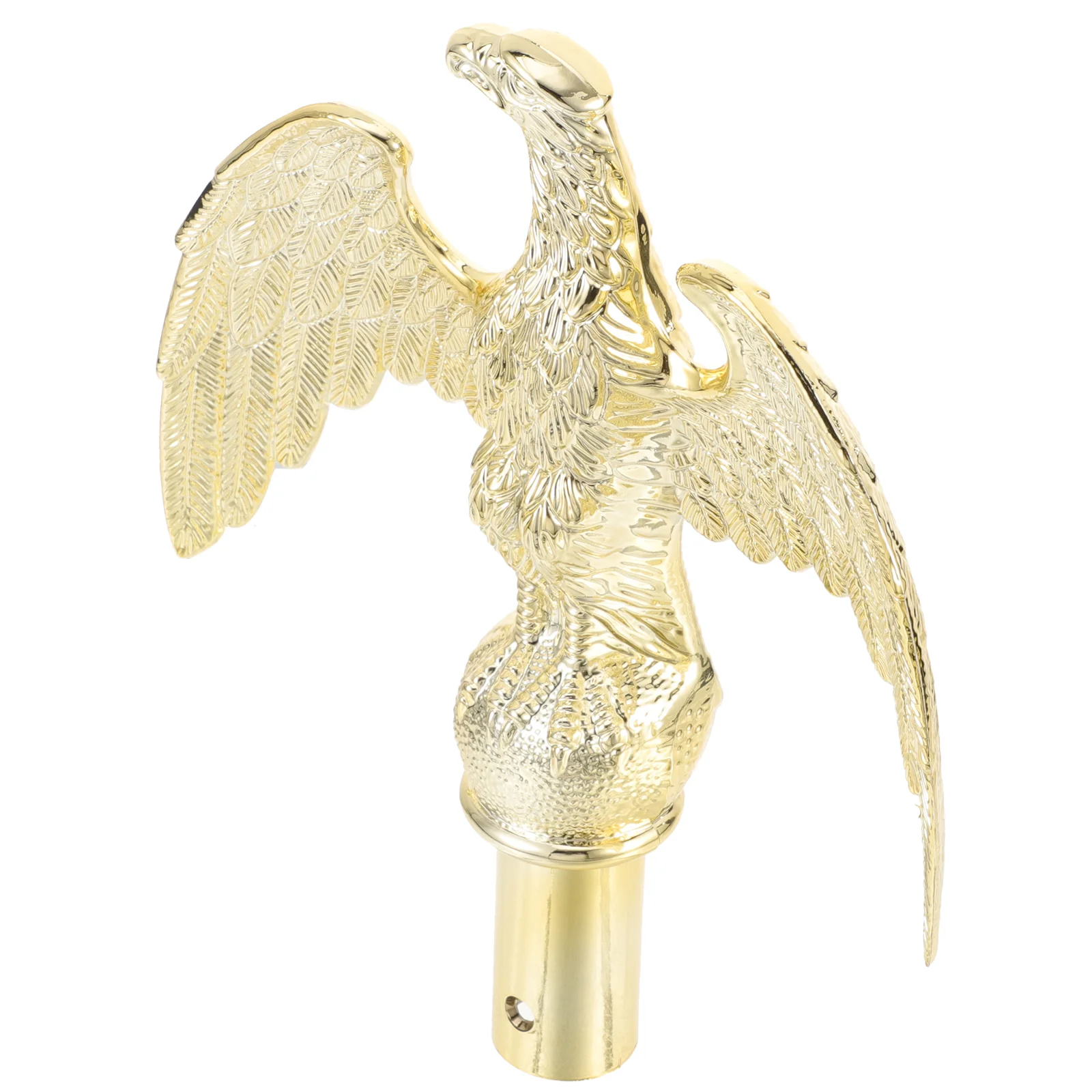 

Flag Pole Eagle Topper Ornament Decorative Eagle Finial Flag Pole Eagle Adornment