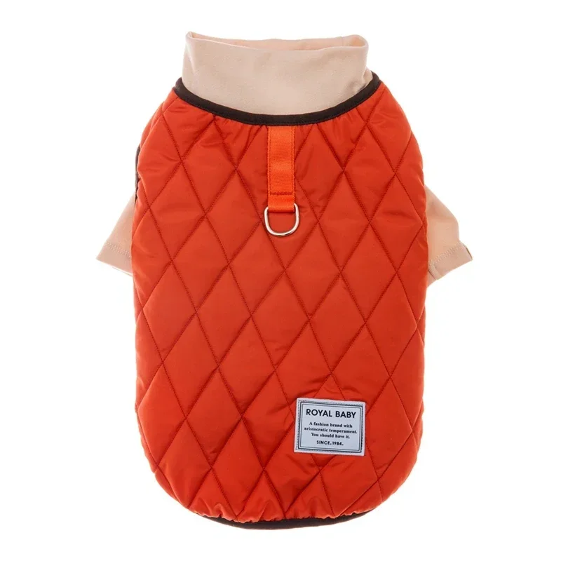 thumbnail image 1 of Ropa de invierno para perros, chaleco cálido con cremallera y chaqueta con jersey para perros pequeños y medianos, pug, chihuahua, bulldog francés, clima frío, 1 of 5