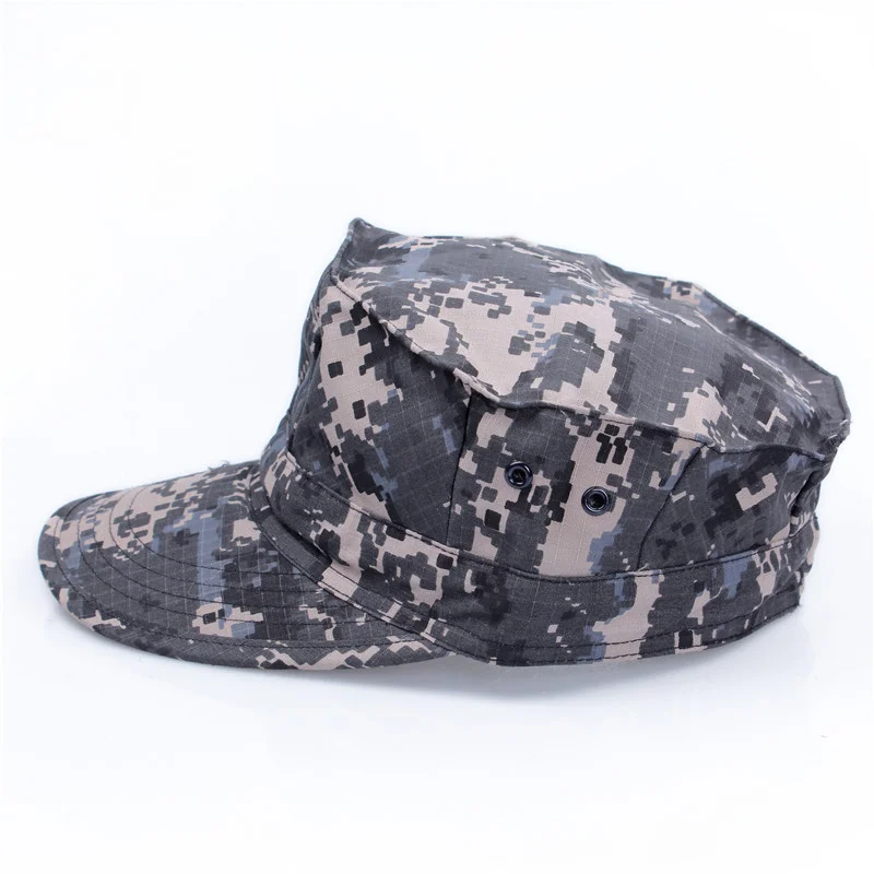 Camouflage Hat Baseball Cap 3D Gear Hats Cap Hat Camouflage Pattern Outdoor Fishing Sun Ghillie Cap for Shooting Outdoor Baseball cap