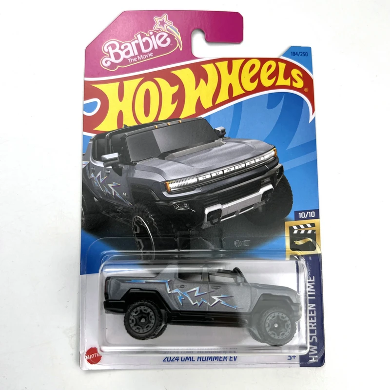 

2023-184 автомобили Hot Wheels 2024 GMC HUMMER EV 1/64 металлические Литые модели игрушечных автомобилей