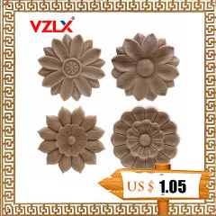 Dekorative Holzrahmen Holzdekorationen für Möbel und Wände Holz-Eckapplikationen Dekorationsartikel – Detail 17