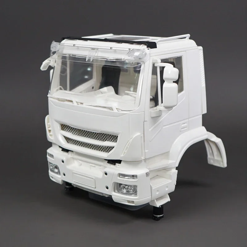 

Full Set Without Spray Paint Car Shell Cab for 1/14 Tamiya RC Truck Trailer Tipper Iveco Car Diy Parts