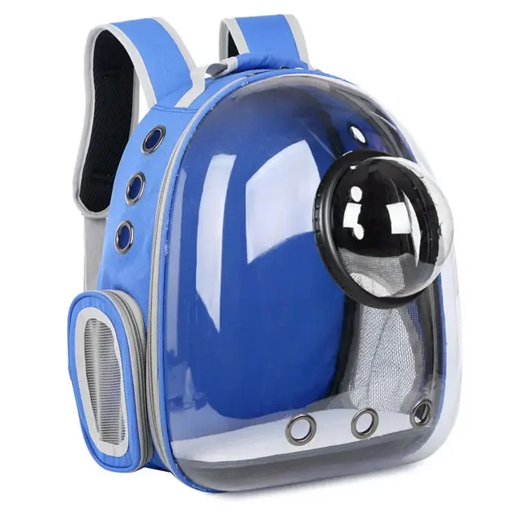 Pet cat carrier Backpack Mesh camouflage outdoor travel product Breathable shoulder handling bag puppy cat