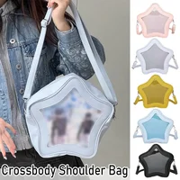Star Kawaii Backpack PU Leather Ita Bag Backpack Y2k Shoulder Bag Aesthetic Cute Backpack for Wedding Party Proms 1