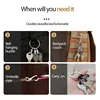 1~10PCS Lightweight Backpack Handy Carabiner Keychain Convenient Multi-use Edc Survival Equipment Camping Gear Snap Hook 2