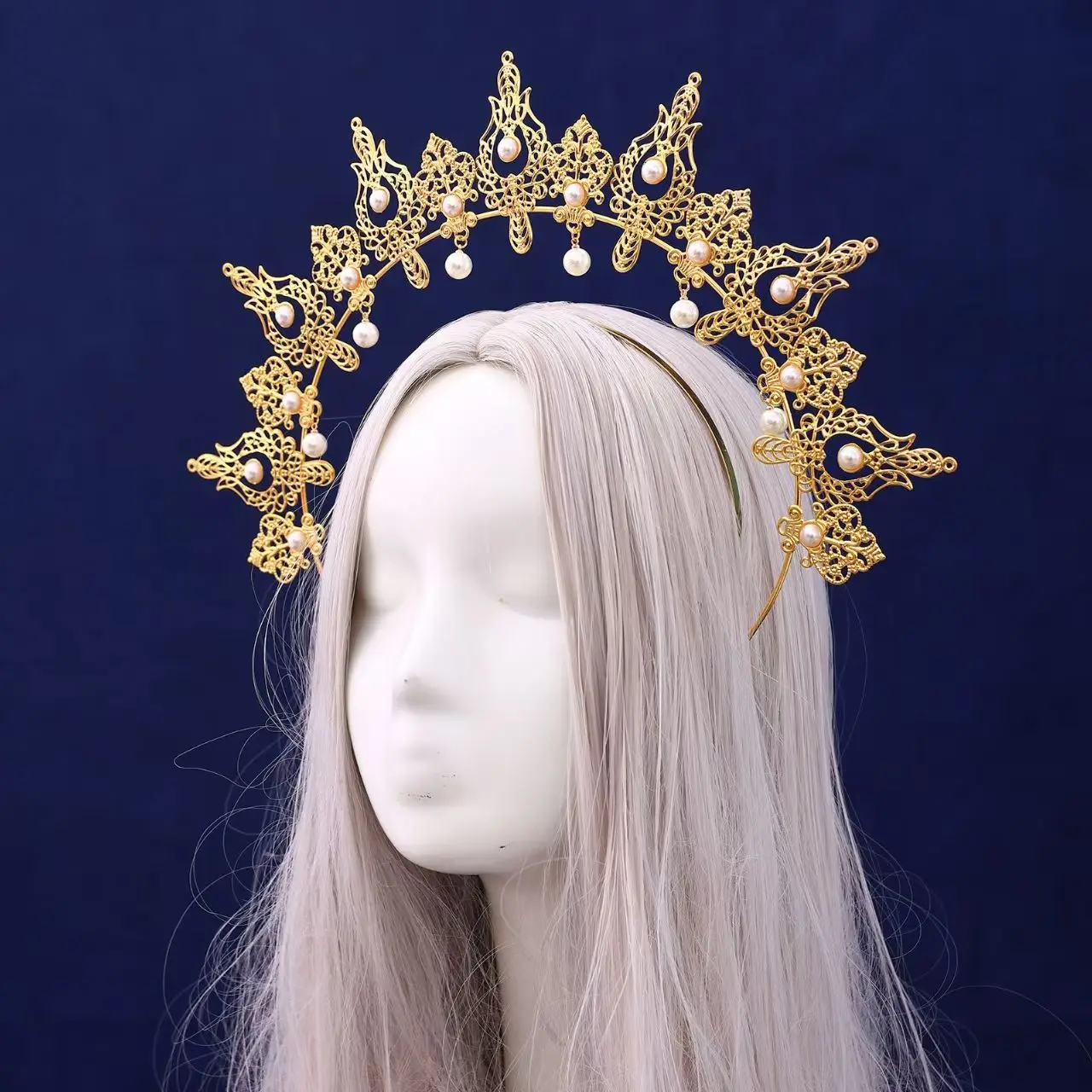 Hair Accessory Hair Headdress Hair Band Crown 1pc Women Halo Crown
