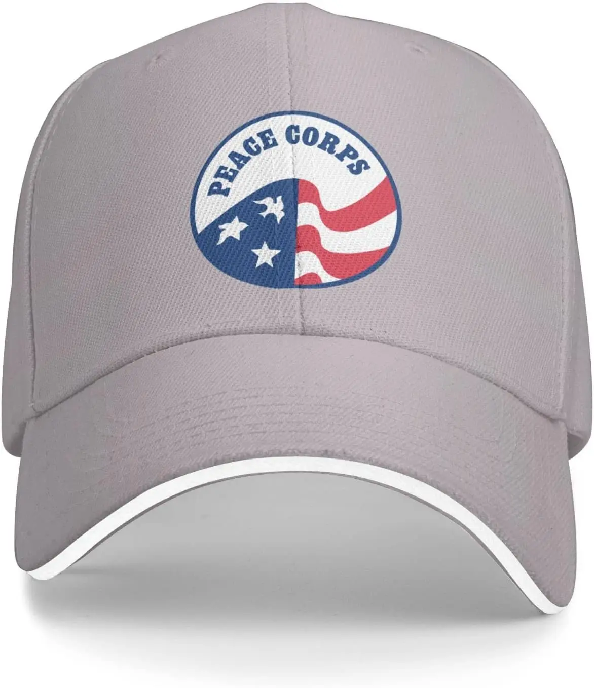 

Сэндвич-Кепка, бейсбольная кепка, регулируемая модная уличная мужская Кепка унисекс, серая