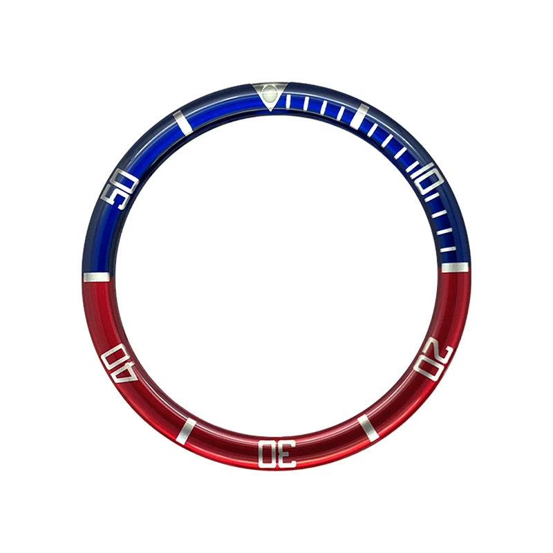Flat Resin Aluminium Watch Bezel Insert