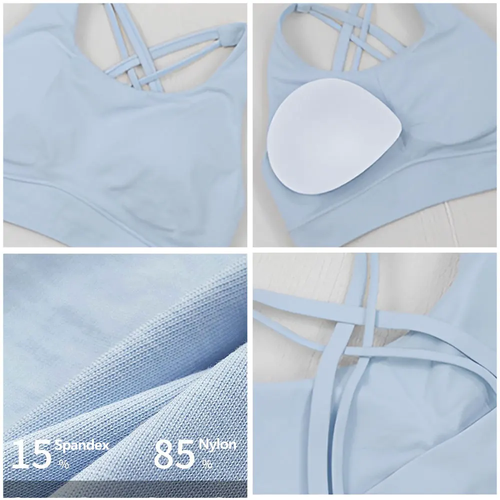 Brassière de Sport Fort Impact Femme