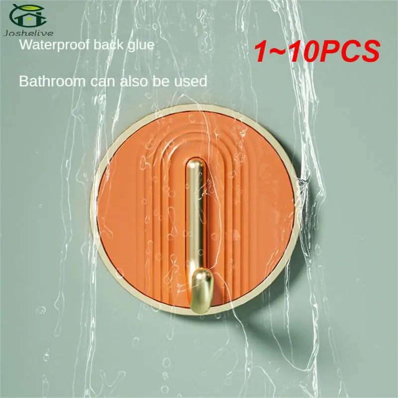 

Роскошный крючок, удобный доступ, прочный крючок маленького размера с золотым покрытием, без отверстий, 1 ~ 10 шт.