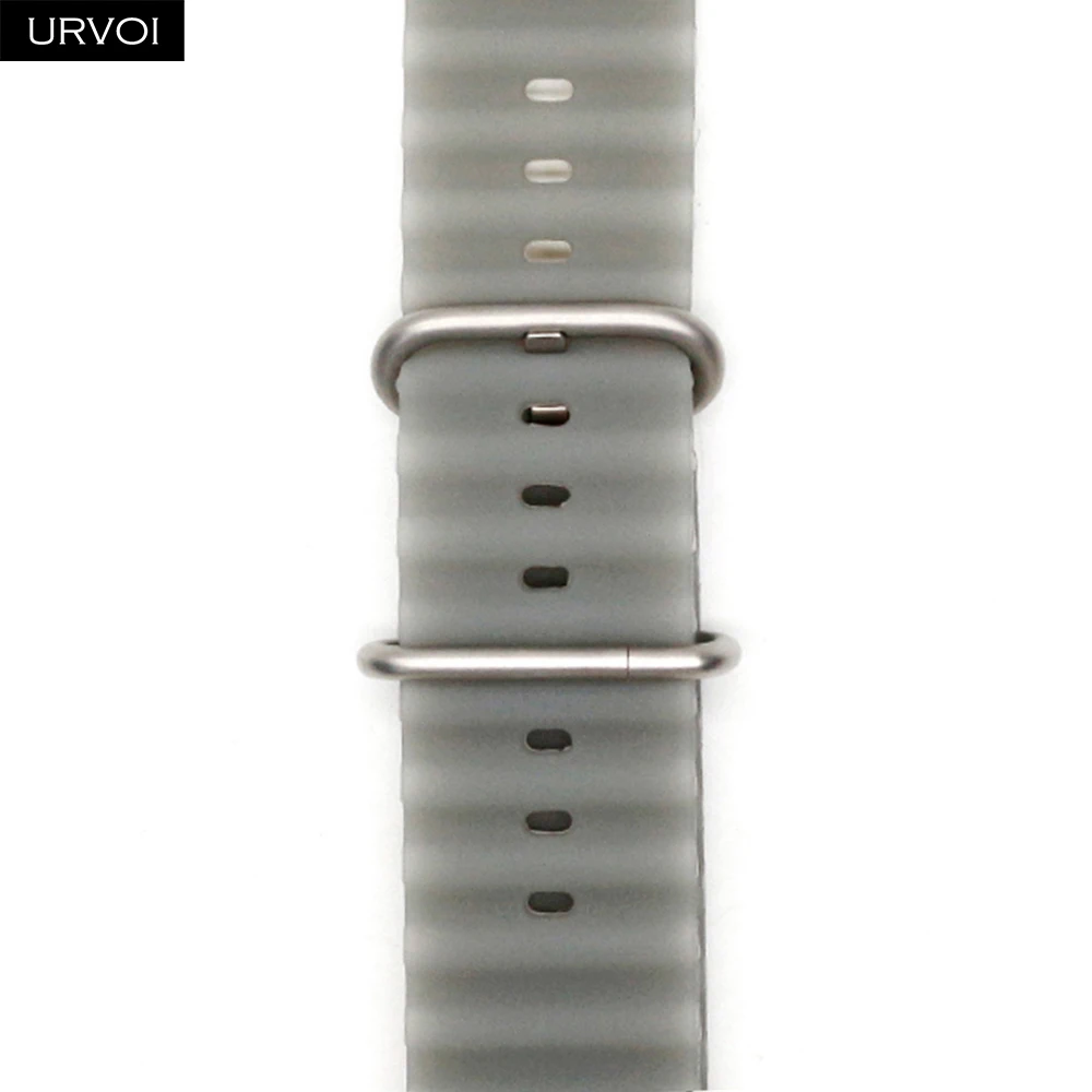 URVOI Ocean Silicone Sport Band with Black Buckle