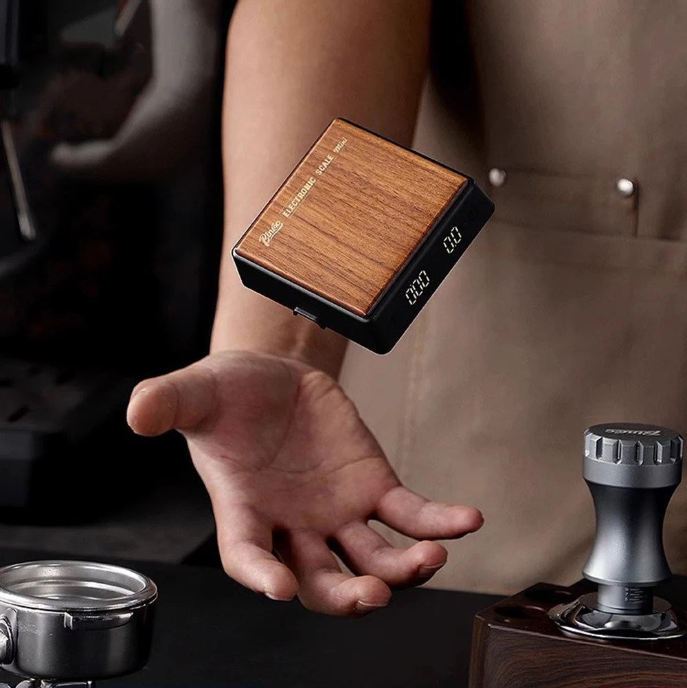 Digital Coffee Scale High Precision Rechargeable Mini Scale Coffee Bean Weighing Professional Barista Accessories Easy Carry 2