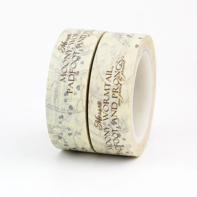 1PC Lovely Vintage Paper Washi tape DIY Craft Lovely Scrapbooking Planner Adhesive Diary Masking Tapes Stationery 2