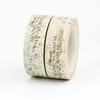 1PC Lovely Vintage Paper Washi tape DIY Craft Lovely Scrapbooking Planner Adhesive Diary Masking Tapes Stationery 2