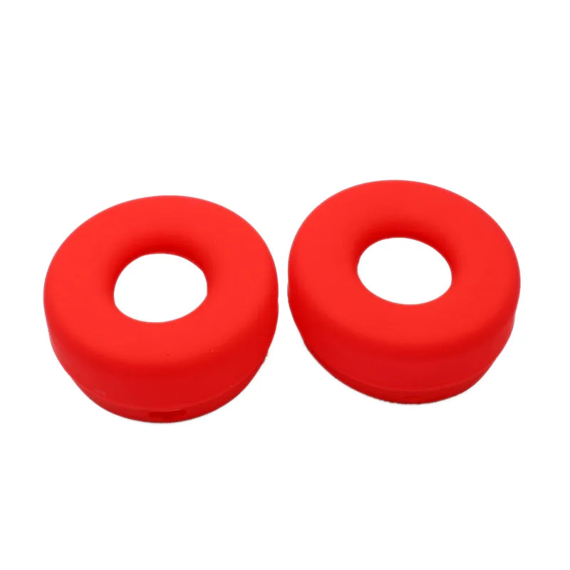 

Replacement Silicone Ear Pads Pillow Cushion Cover for Beats Solo Pro Wireless Bluetooth Headphone Red
