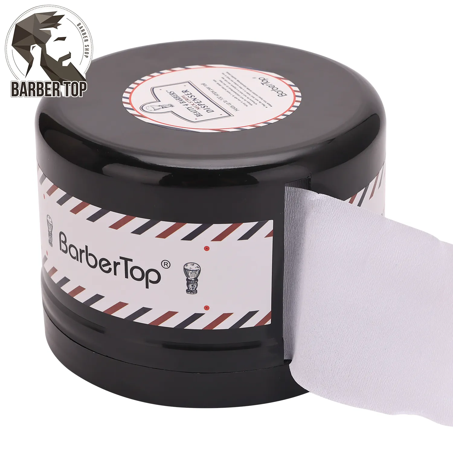 Professional Hair Neck Strip Paper Case Barber Neck Paper Roll Holder Disposable Tissue Collar Tape Box Hairdressing Accessories hockey tape sticky racket protector major decorative cotton wrapper professional