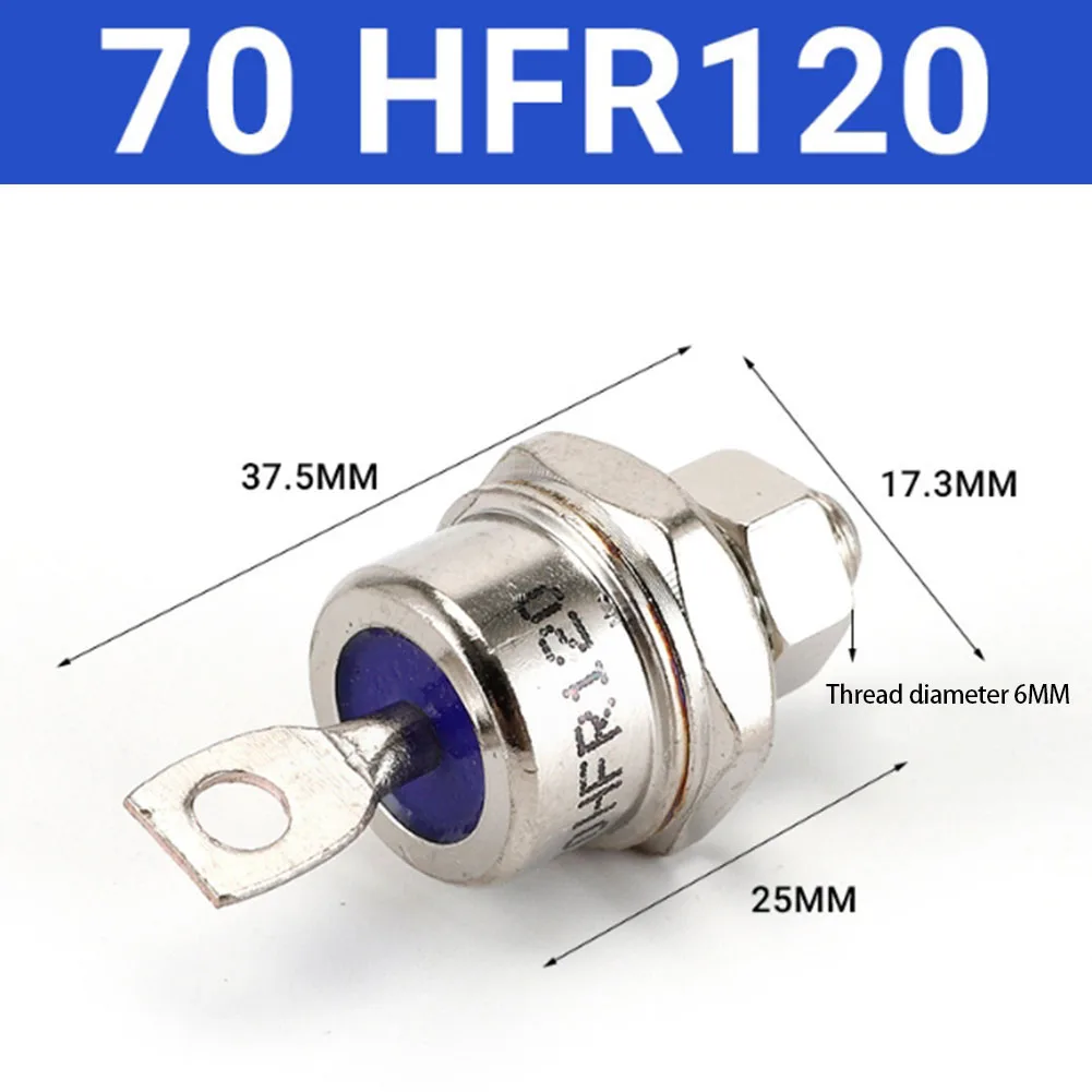 85A/40A/25A 1200V Positive Cathode/Negative Anode Stud Mount Diode Rectifier Diode Accessories Electrical Appliances Testing
