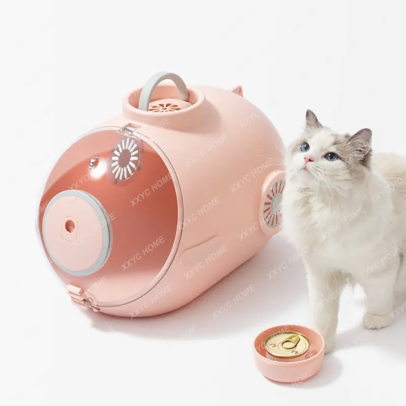 

Cat Bag Upgraded Version out Portable Pet Bag Portable Space Capsule Medium Cat Nest Cat Transparent Bag