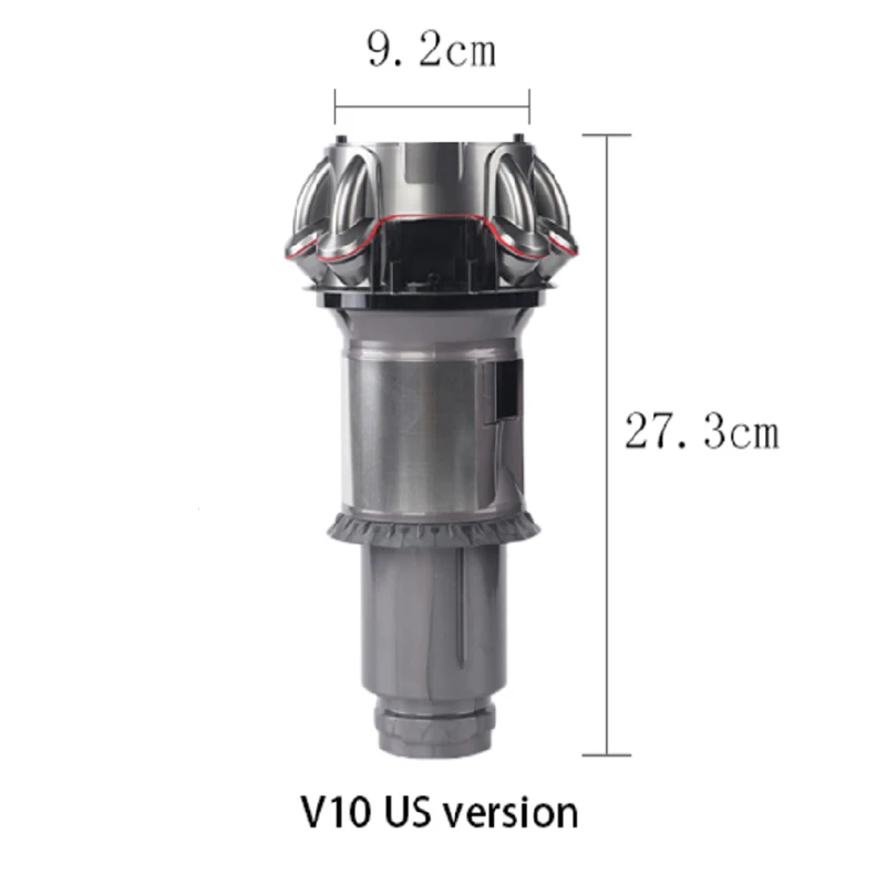 Dyson V10 moteur avec cyclone (filtre métallique) inclus. boîtier et  poignée pour aspirateur 969596-05 96959605