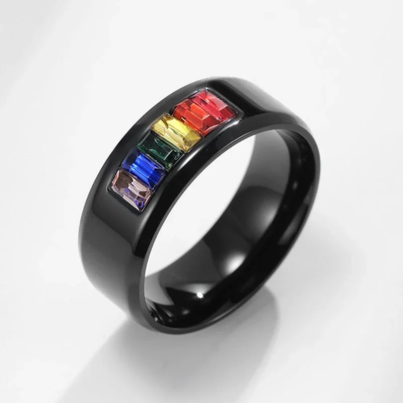 Finger Ring Fashion Female Male Crystal Ring Jewelry For Women And Men