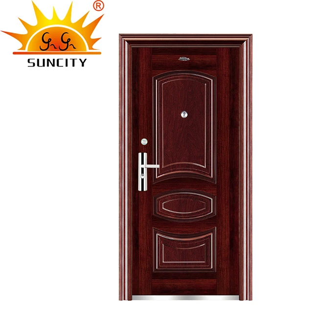 Main Entrance  Metal residential Door Steel Doors 4