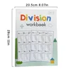 32 Pages Long Division Workbook Math Worksheet Grade 4-6 Daily Timed Math Drills Practice Workbook for Primary School 2