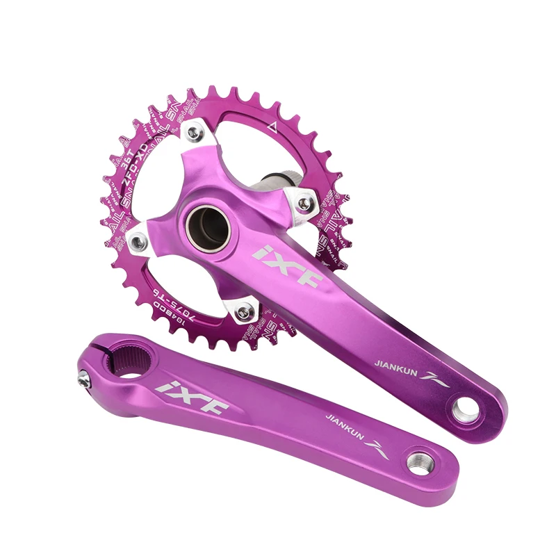 MTB Chainring Round Narrow Wide Ultralight Mountain Bike 32T 34T 36T 38T 40T 42T Crankset Tooth 104BCD Chainwheel