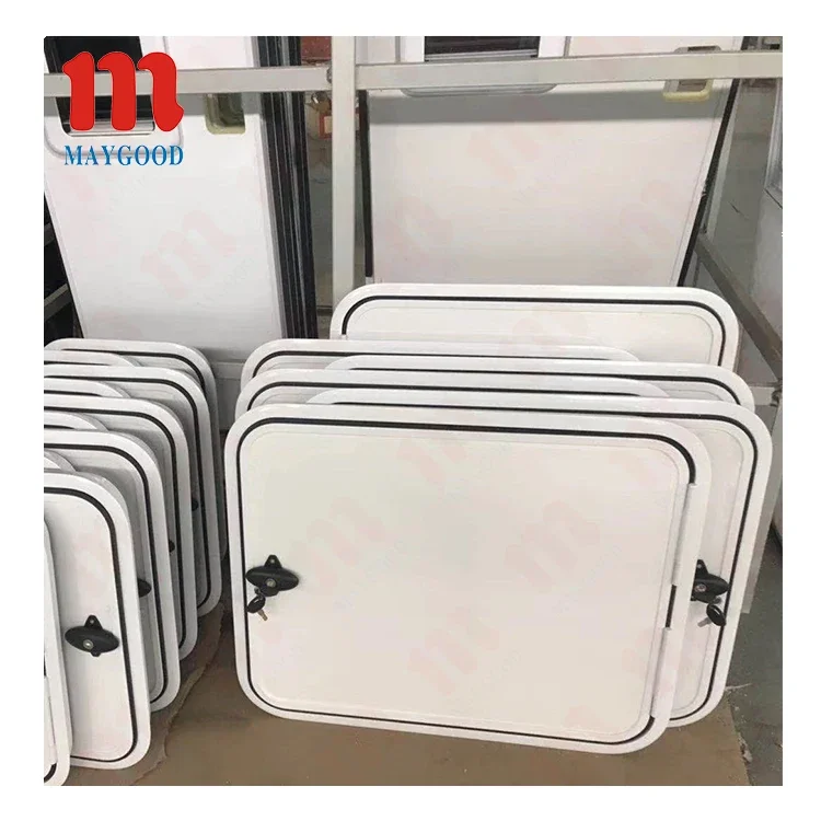 

Factory Direct Supply RV Trailer Caravan Motorhome Aluminum Access Door 400X300mm
