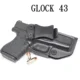 Right Glock 43 43X