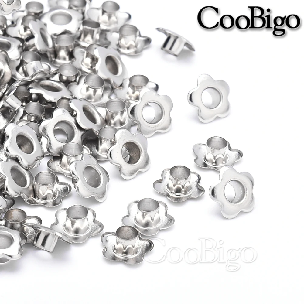 Eyelet Grommet Ring 100pcs for Fabric Clothing Sewing DIY