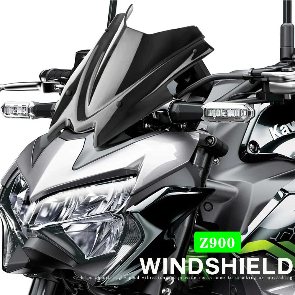

MTKRACING For KAWASAKI Z900 Z 900 2020 2021 2022 Motorcycle Fairing Windshield Front Windshield Visor