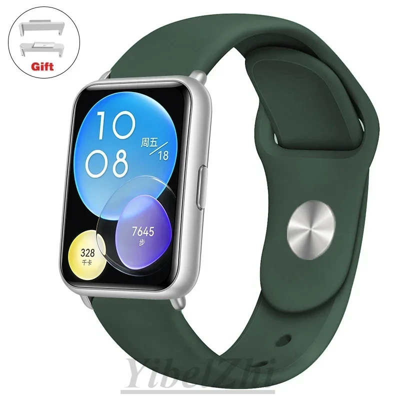 Silicone Sport Band Strap for Watch - Enhanced Comfort and Durability
