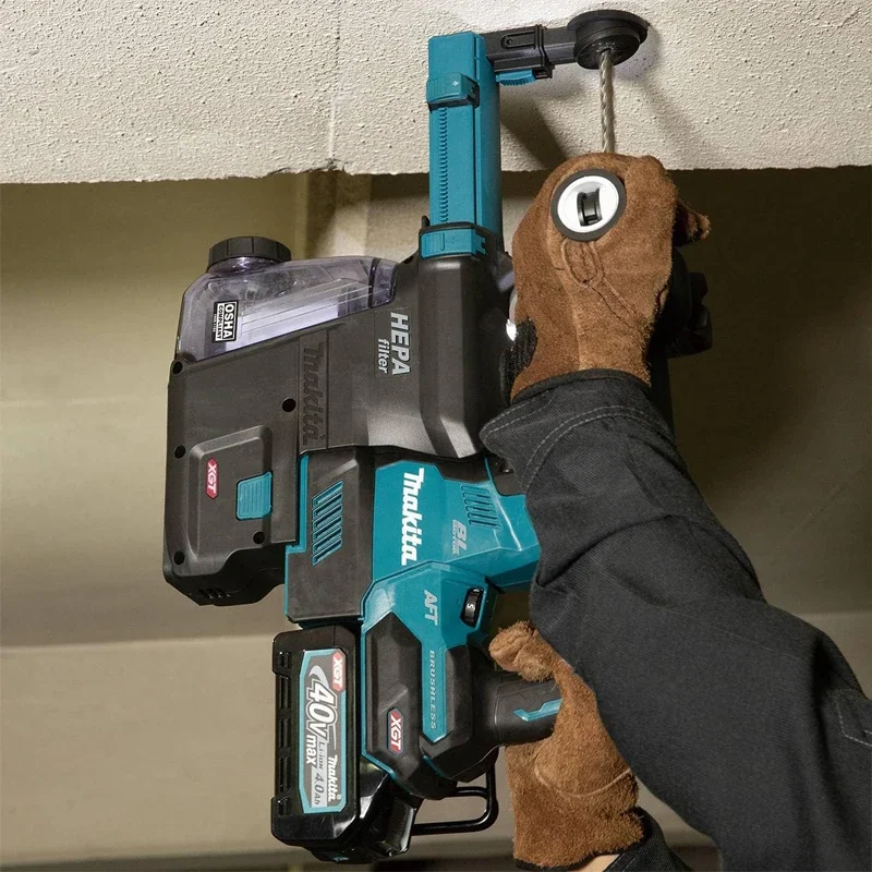 MAKITA Dust Extractor Attachment With HEPA Filter Cleaning