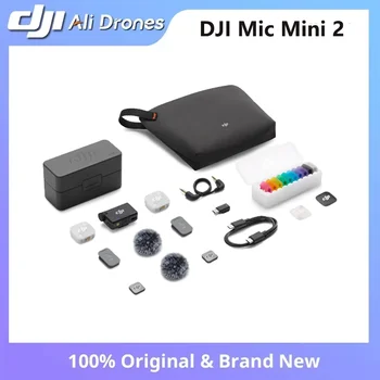 DJI Mic Mini 2 with Charging Case New and Brand Original High-Quality Audio Compact Storage Power Saving