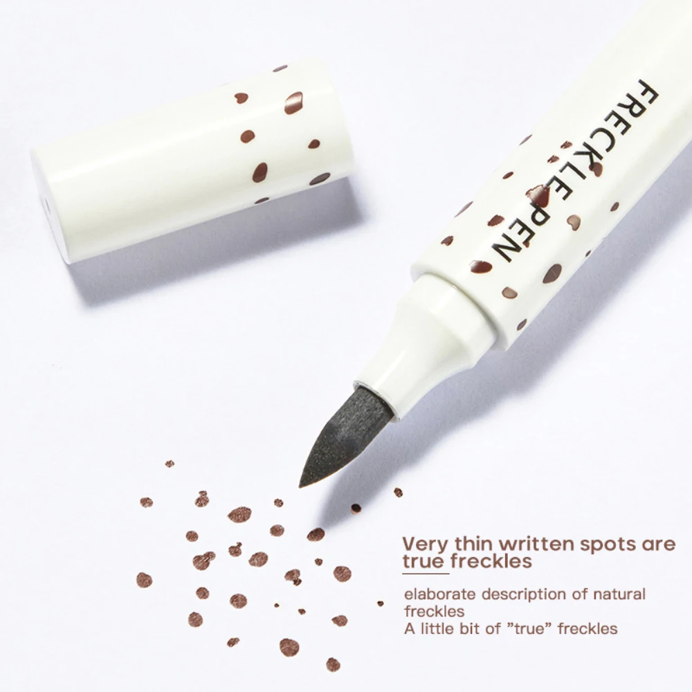 1~10PCS Natural Freckle Pen Long Lasting Waterproof Dot Spot Pen Create Effortless Sunkissed Makeup Soft Brown Freckle Make