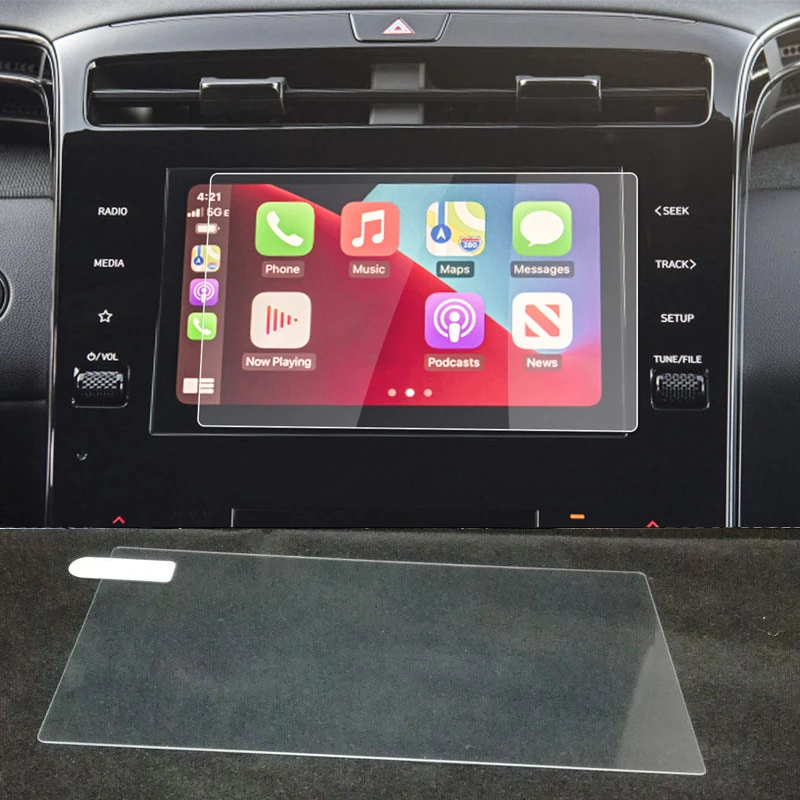 TemperedglassscreenprotectorForHyundaiTucsonNX420212022Car