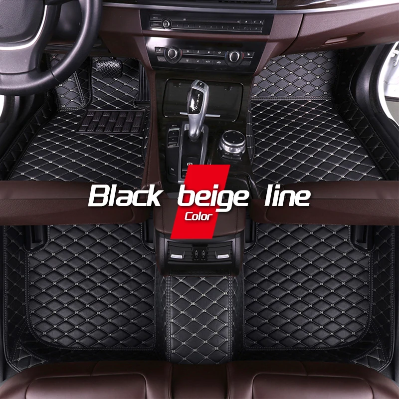 Custom Leather Car Floor Mats For Mazda 2 2007 2008 2009 2010 2011 2012  2013 2014 Automobile Carpet Rugs Foot Pads Interior - AliExpress