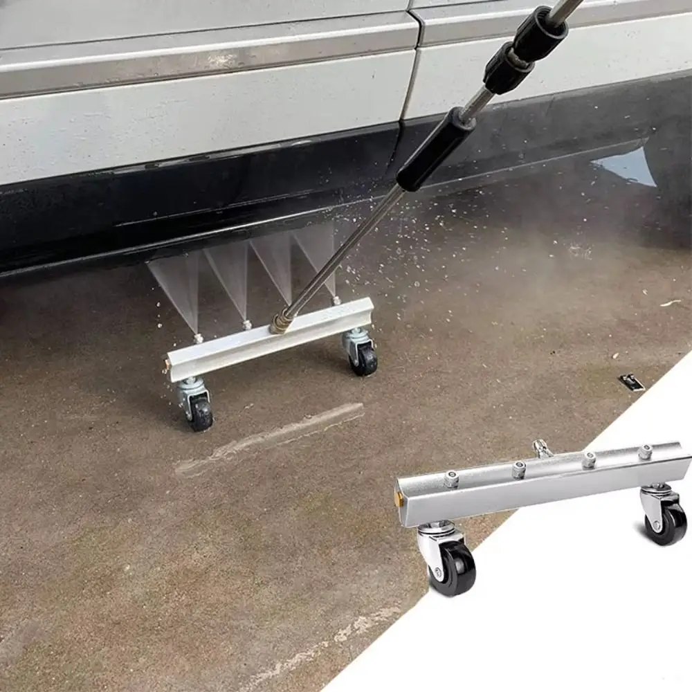 고압 차량 하부 세척기, 빠른 세척 도로 청소 차량 하부 세척기 (4노즐 장착)